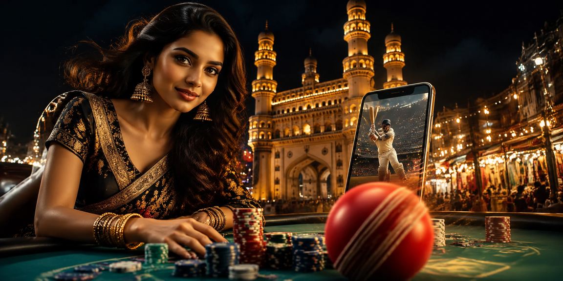 Luxurious VIP experience in Hyderabad with cricket and night market backdrop